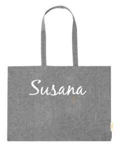 Bolso de Algodón Reciclado Bonillo 17 Bolso Bonillo negro texto