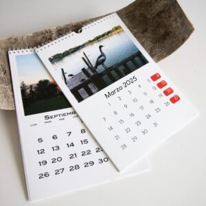 Calendario de Pared A4 14 Hojas
