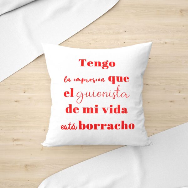 Cojín Personalizado Mod. Guionista