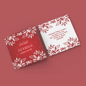 Tarjetón de navidad Mod. 005 15x15cm