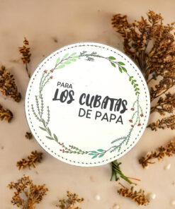 Posavasos Personalizados con texto