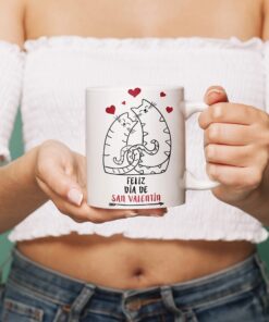 Taza de cerámica personalizada