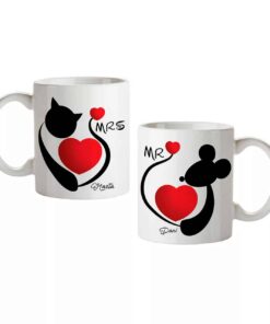 Taza de Cerámica Blanca Personalizada 6 taza blanca personalizada 9