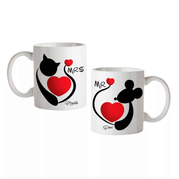 Taza de Cerámica Blanca Personalizable - Imagen 3