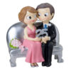 figura para tarta de 25 aniversario