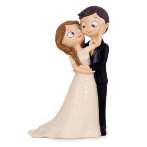Figura para tarta de bodas Modelo Caricias Y491