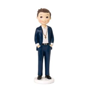 Figura para tarta de comunión Niño Manos en el Bolsillo