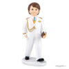 Figura para tarta de comunión Niño Almirante Y968