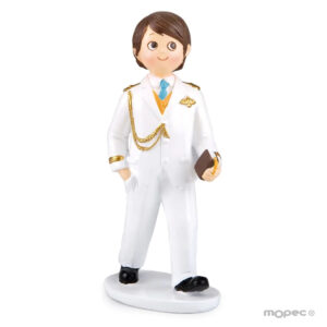 Figura para tarta de comunión Niño Almirante Y968