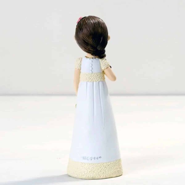 Figura para tarta de comunión Vestido Romántico - Imagen 2