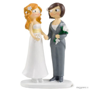 Figura para tartas de Novias Chicas Y975