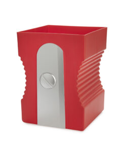 Papelera de Reciclaje Sacapuntas 7 papelera de reciclaje sacapuntas roja