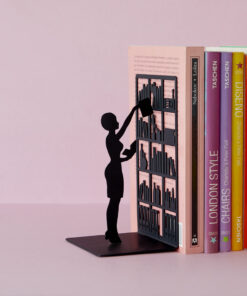 Sujetalibros de Metal Library 6 sujetalibros de metal library