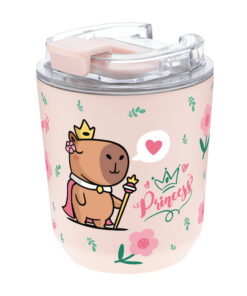Vaso Térmico Princesa Capibara 9 Vaso Térmico Princesa Capibara