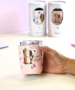 Vaso Térmico Princesa Capibara 7 Vaso Térmico Princesa Capibara