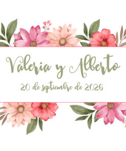Azulejo Decorativo Nombres Florales 3 Azulejo Personalizado 6.2026