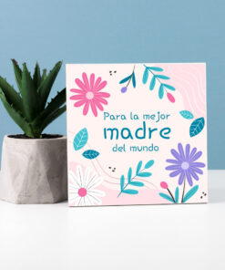 azulejo decorativo la mejor madre