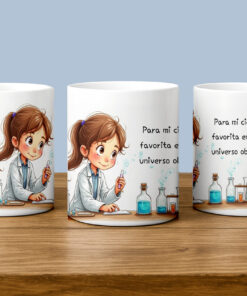 Taza  Divertida "Para mi científica favorita"