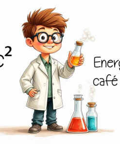 Taza Divertida Energía = MC2 (científico) 3 Taza Divertida