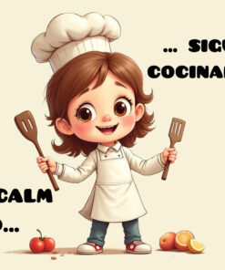 Taza Divertida Keep Calm and... sigue cocinando 3 Taza Divertida