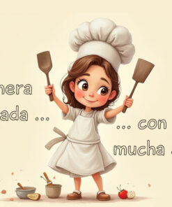 Taza Divertida Cocinera alimentada... con café y mucha alegría 3 Taza Divertida