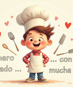 Taza Divertida Cocinero alimentado... con café y mucha alegría 3 Taza Divertida