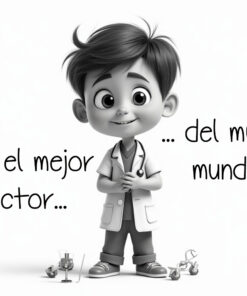 Taza Divertida Para el mejor doctor... del mundo mundial 3 Taza Divertida