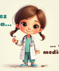 Taza Divertida No es magia... es medicina (chica)_2 3 Taza Divertida