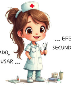 Taza Divertida Cuidado... puedo causar efectos secundarios (chica) 3 Taza Divertida