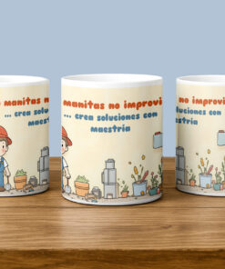taza divertida no improvisa