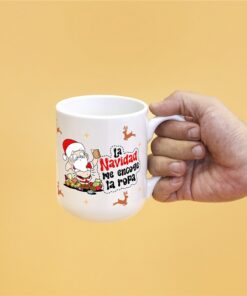 Taza de Navidad Me Encoje la Ropa 4 taza de navidad me encoje la ropa