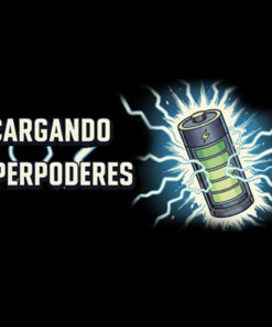 Antifaz Recargando Superpoderes 3 Antifaz personalizado