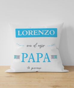 cojín mejor papá.