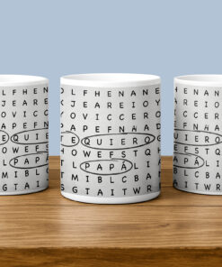 taza sopa de letras