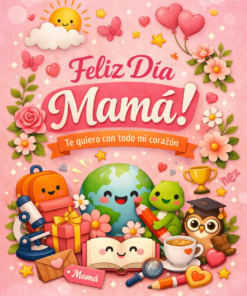 Libreta Personalizada "Te quiero mamá" 3 Te quiero mama